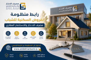 رابط منظومة القروض السكنية للشباب مصرف الادخار