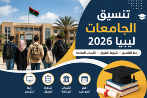 تنسيق الجامعات ليبيا 2026
