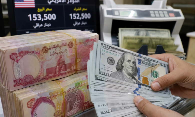 سعر الدولار مقابل الدينار العراقي اليوم