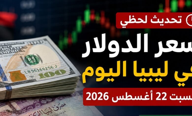 سعر الدولار في ليبيا اليوم